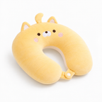Plush U Shaped Travel Pillow for Head and Neck Support