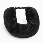 Fillable Travel Neck Pillow for Flights and Car Trips