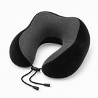 Massage Memory Foam Travel Neck Pillow for Cervical Support