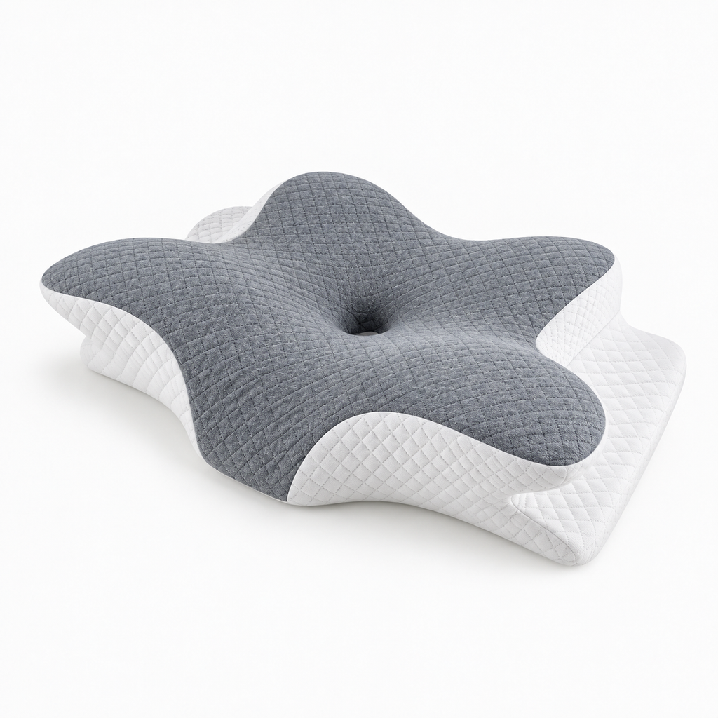 High Low Cervical Memory Pillow for Sleep Comfort