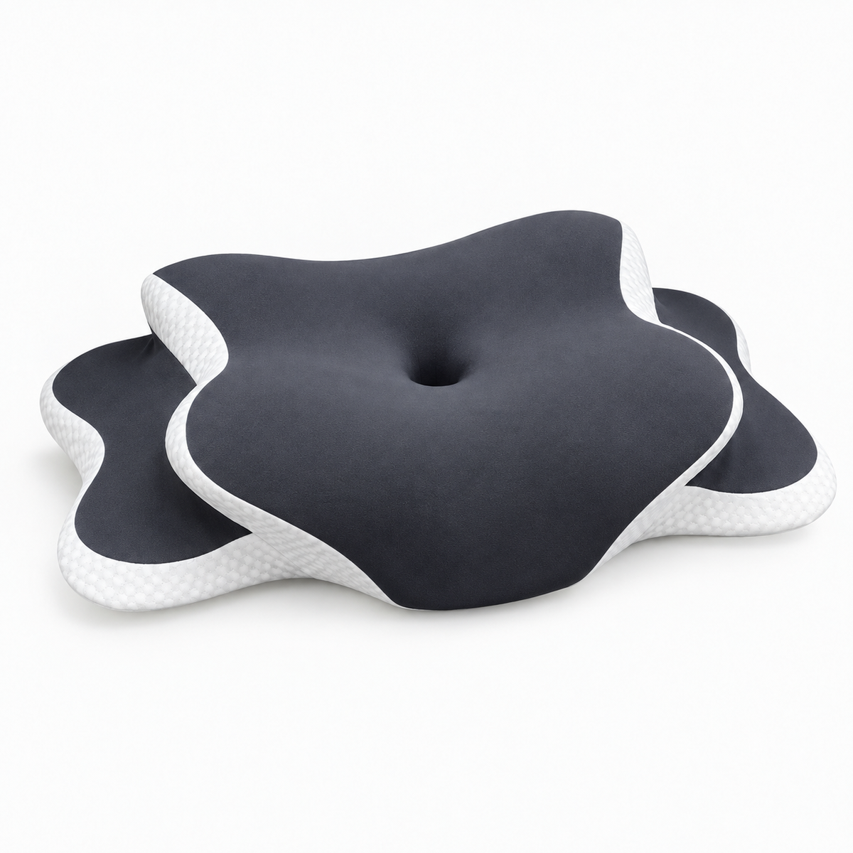 Ergonomic Memory Foam Neck Pillow for Sleep Support
