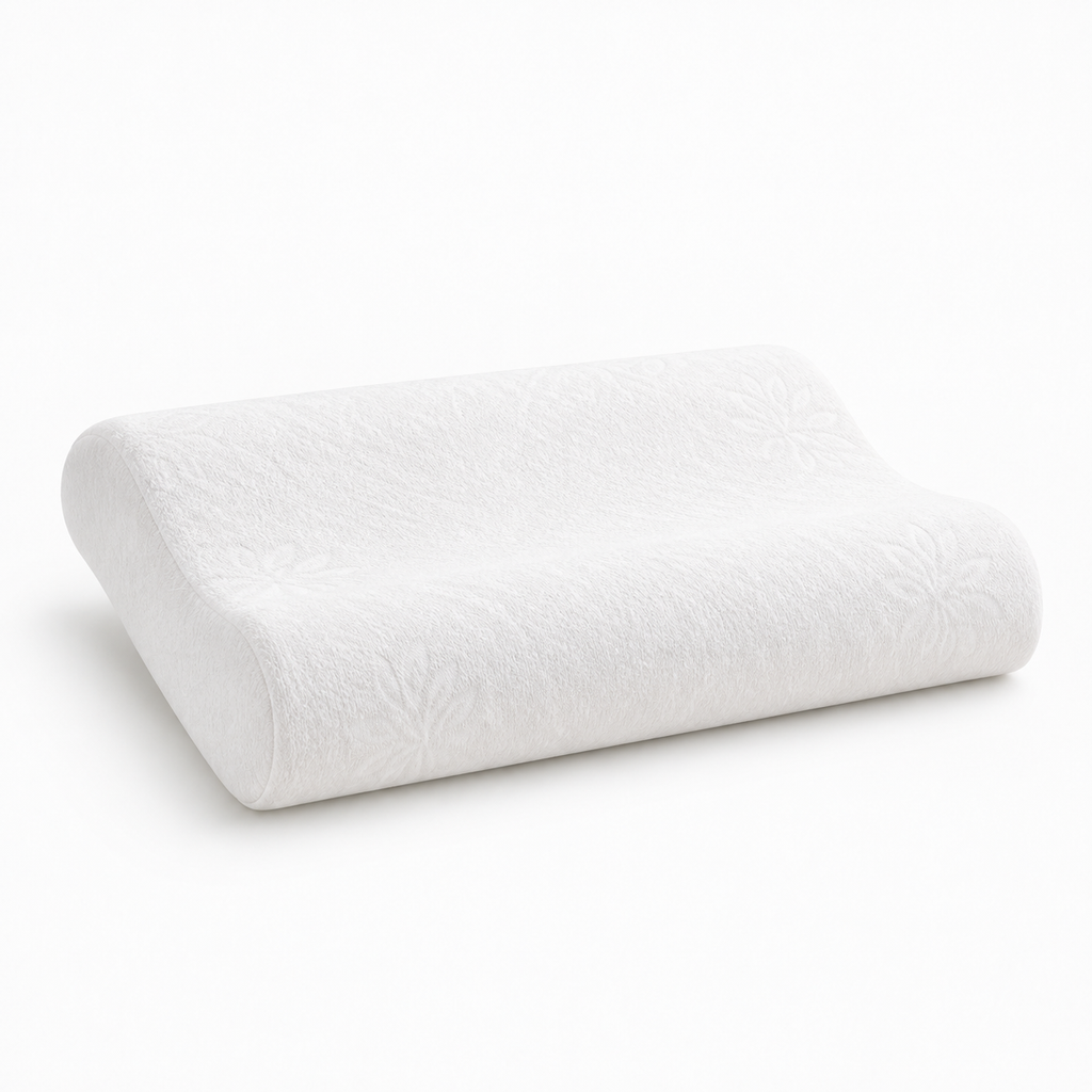 Slow Rebound Memory Cotton Pillow for Neck Comfort