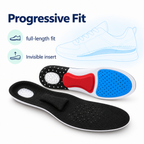 Plantar fasciitis insoles progressive fit full-length insert for everyday shoes